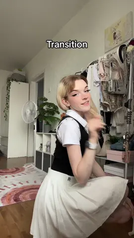 The transition worked out well enough😁✨