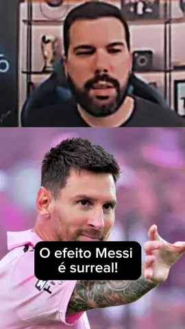 Corte retirado do canal do Bruno Formiga: 🎥! Messi tem um impacto gigantesco!#messi#intermiami#MLS #lionelmessi 