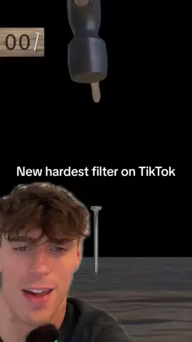 The new (new) hardest filter on all of tik tok #foryou #filter #hammer #challenge 