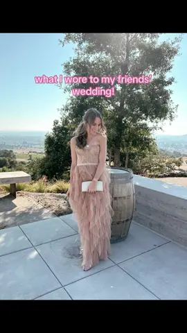wedding guest dress of my dreamsss 🩷 #weddingguestdress #forloveandlemons #revolveambassador #revolvedresses #weddingguestoutfit #weddingguestlook 