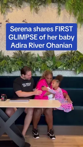 Serena Williams has welcomed her second daughter with husband and co-founder of reddit, Alexis Ohanian #fyp #serenawilliams #alexisohanian #adirariverohanian  #olympiaohanian