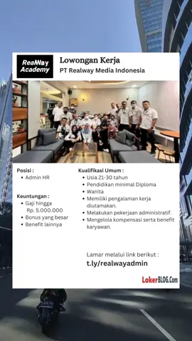 Loker Terbaru ! Segera lamar melalui LINK DI POSTER atau klik link dibawah untuk melamar cepat. 👉🏻 t.ly/infoloker 👉🏻 t.ly/infoloker 👉🏻 t.ly/infoloker #Pintarnya #infoloker2023 #lowongankerjaterbaru #lokernasional #pejuangkerja 