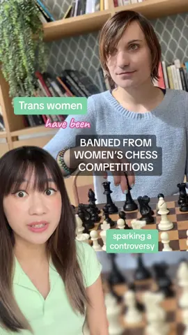 The International Chess Federation (FIDE) has banned trans women from competing in women’s chess competitions, sparking a controversy. What do you think of the decision? #chess #chesstok #fide #trans #transgender #lgbt #lgbtrights #transrights #men #women #gender #equality #sports #fyp #edutok #LearnOnTikTok #tiktoknews