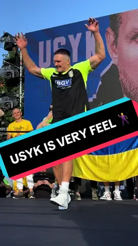 Oleksandr Usyk is a pure vibe 🤣🕺 #usykdubois #usyk #usykaa #usykteam #usyk17promotions #oleksandrusyk #alexanderusyk 