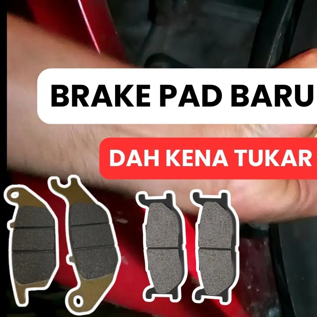 Berapa kerap korang tukar brake pad?  #fyp #foryoupage #ebidmotor #tiktokmalaysia 