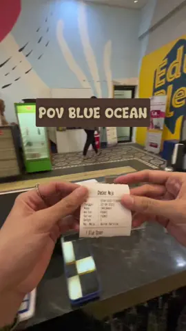 Pov- blue ocean mocktail #fyp #pov #asmr #coffeeshopbandung #mocktails 