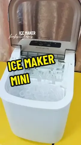 ice maker mechine comel dooh nie hampa ..  mesin ais batu mini dapatkan di beg kuning #icemakermachine #icemakermurah  #mesinaisbatuviral #mesinaisbatu #kaksitifaris #fyp #fypシ゚viral #TikTokAward 