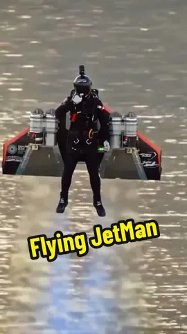 Flying JetMan #flying #flyingman #fly #jetman 