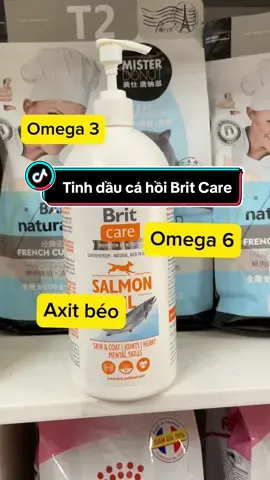 timh dầu cá hồi Brit Care siêu tốt nha 👍👍#petshopcherry #fyp #xuhuong 