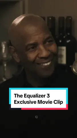 #DenzelWashington sends a painful message in this exclusive clip from #TheEqualizer3 - in theaters September 1. #movieclips #equalizer #movietok #filmtok 
