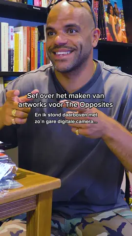 Welke NL artiest/groep heeft de beste albumcovers? 👇 Sef z’n favoriete eigen gemaakte albumcover is 'De Fik Erin' van The Opposites, hier heeft hij Twan & Willem door leren kennen👀 #fyp #sef #artwork #topnotchnl 