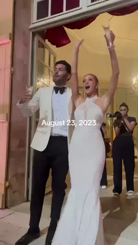 A not so casual wedding for our Queen @Hannah Godwin 👰🏼‍♀️🤍✨ #viralweddingvideo #europeanweddings #weddingtrends2023 #weddingtransition 