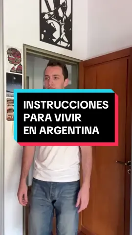 INSTRUCCIONES para VIVIR en ARGENTINA #humor #comedia #argentina 