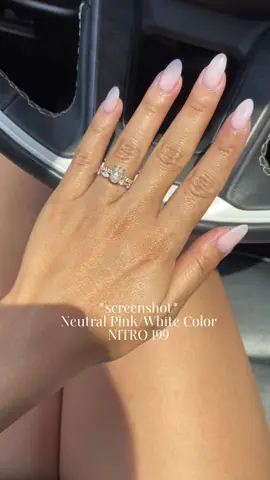 The PERFECT neutral pinkish/ white color 💕 do you love it?? #naildaywithme #naildayvlog #nailsoftiktok 