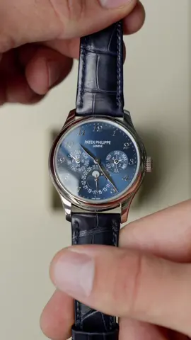 A truly experience unboxing this unique Patek Philippe Perpetual Calendar Ref.5327G #Patekphilipe #luxury #watchcollector #watches #perpetualcalendar 