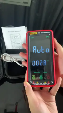 Rechargeable Electric Ohm Diode Multimeter Tester#aneng #multimeter #factorywork #tools