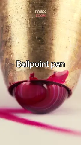 How a ballpoint pen works up close #maxzoom #macro #upclose