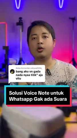Membalas @cahyaa0206_ Solusi Voice Note Whatsapp Gak ada Suaranya #whatsappvoicenoteuodate #solusivoicenotewhatsapp #vnwhatsappgakadasuara #kolispro #videolebihpanjang #hematbanyak #nyobainproduktiktok #