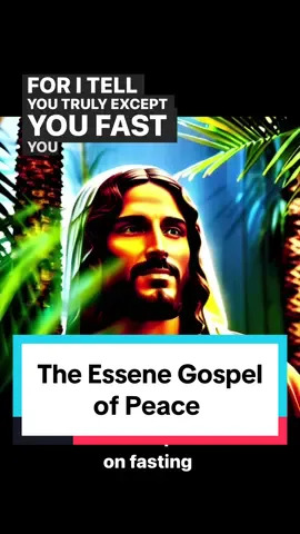 The Essne Gospel of Peace is a controversial book. But what does it say about fasting? #essene #essenegospelofpeace #thirdeye #yoga 