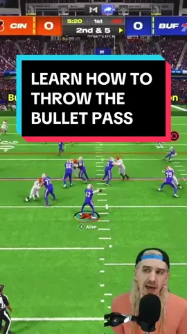 🎥 @TALLGUY teaches you how to throw a Bullet Pass 🏈  Discover more #Madden24 Tips by clicking the link in our bio 🎮 #WhatToPlay #GamingOnTikTok 