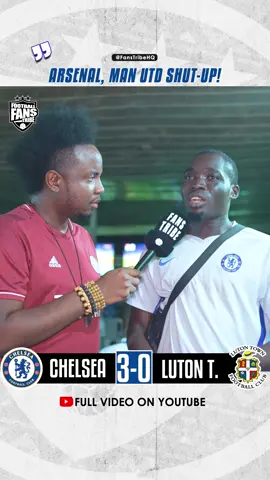 Watch Said's  FULL INTERVIEW ON YOUTUBE - LINK IN BIO 📺 🗣 🔥  #naijafootball #tiktoknigeria #naijatiktok #PremierLeague #levelupafrica #africanfootball CHELSEA 3-0 LUTON TOWN highlights
