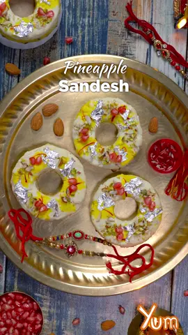 Pineapple Sandesh #rakshabandhan #Recipe #sweets