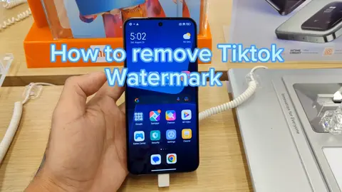 How to remove Tiktok Watermark #fyp #videotutorials #Xiaomi #tutorial #watermarkremover 