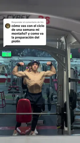 Respuesta a @tiin Jajaja vamos bastante bien 💪🏼❤️ #parati #GymTok 