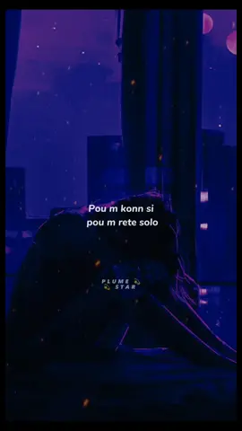 Reponn mw 🥺 alo ! M anvi tande vwa w, alo !  #pouou #lanmou #lyricstar #plumestar 