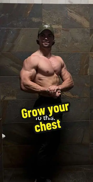 If your chest is lacking, give this chest day a try! Perform each exercise to failure amd focus on progressive overload and you will grow 🤝 #gym #GymTok #bodybuilding #chest #chestworkout #pushday #chestday #foryou #fypシ゚viral 