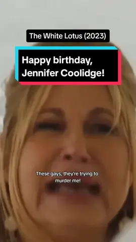 Happy birthday to the often imitated, never duplicated, gay icon @Jennifer Coolidge! 🎂 #jennifercoolidge #thewhitelotus #acinderellastory #legallyblonde #bestinshow #americanpie #singlealltheway #jennifercoolidgefan #jennifercoolidgeedit #jennifercoolidgechallenge 