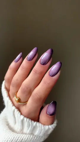 This is the vibe for fall ☔️🖤 sponges linked in my storefront under ‘nail art’<3* *affiliate using @OPI shades lincoln park after dark , you dont know jacques, polly want a lacquer  _____ #fallnails #nailhacks #auranails #lincolnparkafterdark #nailtutorial #almondnails #longnails #naturalnails 