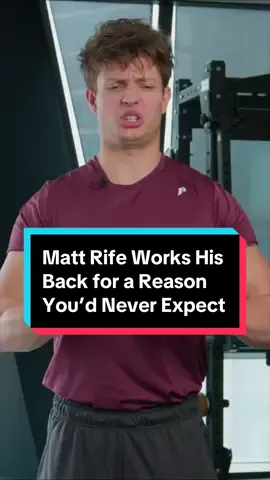 You can’t fault the guy for covering his bases. #mattrife #mattrifeedit #mattrifecomedy #backdayexercises #backmuscles #backworkout 