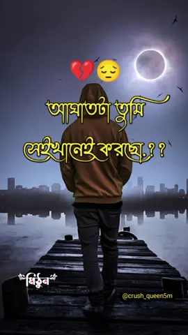আঘাতটা তুমি সেইখানে করছো#fypシ #tiktok #viral #sadstory #trending #voice #foryoupage #bdtiktokofficial @×͜×᭄𝘍ẳ𝙠𝔢-𝐒ო𝗂ȴ? @TikTok @Prince Tuhin Rana 12 