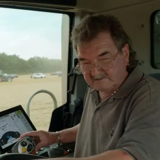 Gerald is the best combine driver #thegrandtour 