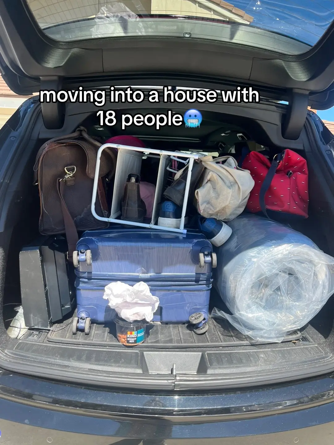 this is going to be interesting #movingcollege #ucsb #collegelife 