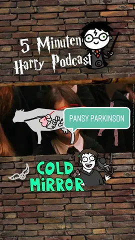 Pansy Parkinson 💚 #coldmirror #harrypodcast #5minutenharrypodcast 