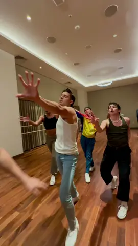 PART 3! west side story tour takes on JUNGLE - BACK ON 74 🤩❤️  🎶 @Jungle  when we saw this music video, we knew we had to learn that choreo….but then we randomly decided we had to do the whole thing? one thing about this cast? we commit.   🧠choreography by @Shay’s Dance Archive  🎥 filmed by @laukell & myself 🪩 performed by the cast of @westsidestorytour #jungle #choreography #junglechoreo #backon74 #westsidestory #westsidestorytour  @Shay’s Dance Archive 