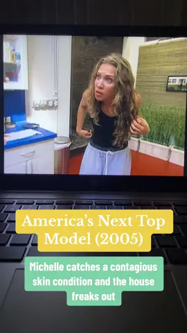 the itching, the gagging, the phone calls #antm #americasnexttopmodel #americasnexttopmodelmoments #realitytv #foryou #fyp #realitytvclips #tyrabanks #modelshow #throwbackshows #throwbackrealitytv #realitytvforuu #2005 
