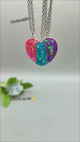For 3 best friends🎁. Link in my bio.#bff #BestFriends #bffgift #gifts #worldnetgifts #fyp #usa_tiktok 