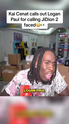 Kai Cenat calls out Logan Paul for calling JiDion 2 faced😳👀 #kaicenat #kaicenatclips #loganpaulclips #jidion #jidionclips #foryoupage #foryou #fypシ゚viral #fypシ 