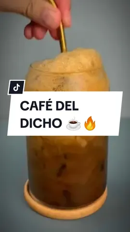 Prueba Este Delicioso Café 🔥😍☕ #cafeeldicho #cafeencasa #cafelover #caferecetas #cafefrio #cafehelado #cafetok #lattencasa #baristatok 