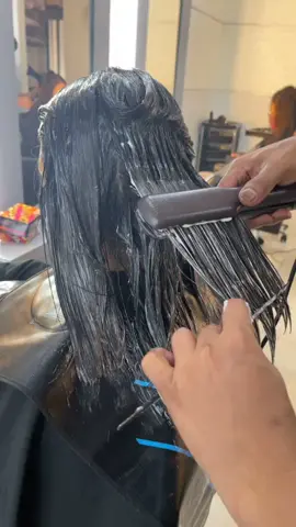 This Is how we do it the permanent blowdry. Nabudol ba kayo? ✌️😂 #hecktorsalon #forcontent #salontiktok #fypシ #fyp 