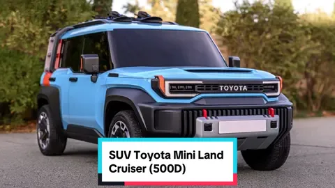 SUV Toyota Mini Land Cruiser (500D) dựa trên Fortuner nhưng giá rẻ hơn , Sẽ ra mắt 2024 . #toyotamini #minilandcruiser #toyota 