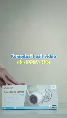 Masih bingung cari cctv buat area outdoor? EZVIZ punya H3c 2K+ yang hasil gambarnya sangat tajam dan jernih di segala keadaan lho!   #H3c2K+ #LebihEazy #CreatingEasySmartHomes #EZVIZ 
