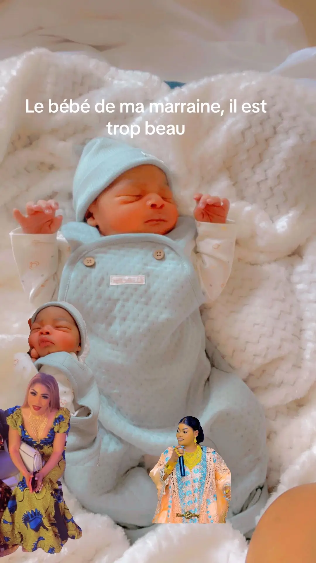 Bienvenue au prince choux de ma marraine que ta venue soit une bénédiction pour ma ma marraine grandir vite mn prince dans la sagesse et la grâce du tout puissant #halla den ballo#Salut 