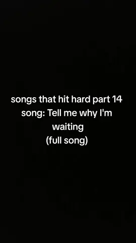 songs that actually hit hard part 14