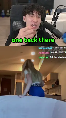 Rice Asks Riley Mae to Close Her Doors 😭 🤣 #ricegum #twitchstream #rileymae #gyatt 