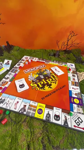 Jack the Reaper has his own Monopoly game! Tag the Monopoly collector in your life.  Get your hands on it in selected stores now - online coming soon.🧡 #SpiritHalloween #monopoly 