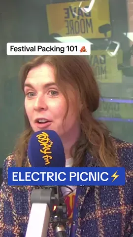 Heading to #ElectricPicnic this weekend? 🎪 Our festival veteran Eimear has some packing tips for you 👇 #festivaloutfit #festivalpacking #festivalpackingtips #ep23 #musicfestival #musicfestivaltips #todayfm #davemoore #davemooreontodayfm 